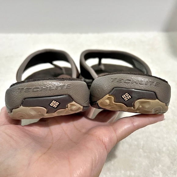 [Columbia] Woman’s Kambi Dark Brown Flip Flop Sandals Size 11 - Picture 8 of 9